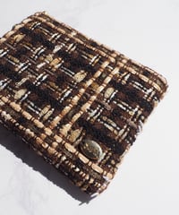 chocolat brown×gold（pouch）【gold charm】