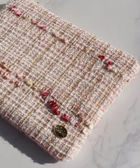 【M size】pink beige×gold（pouch）