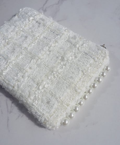 side pearl×white×pearl white（pouch）