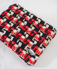 black×red check（pouch）