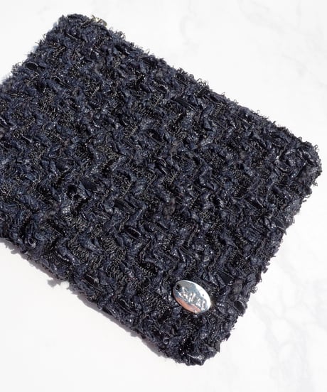 black×lamé russell fringe（pouch）