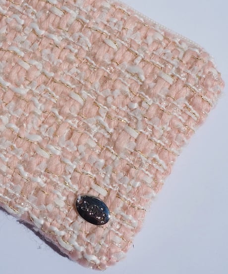 shell pink×white（pouch）