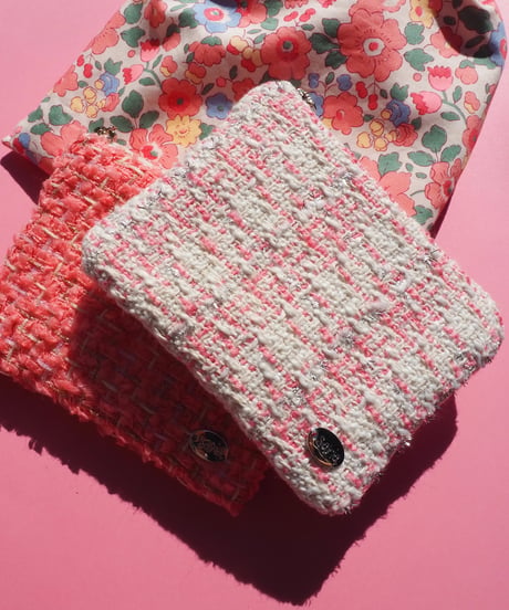 white×pink（pouch）