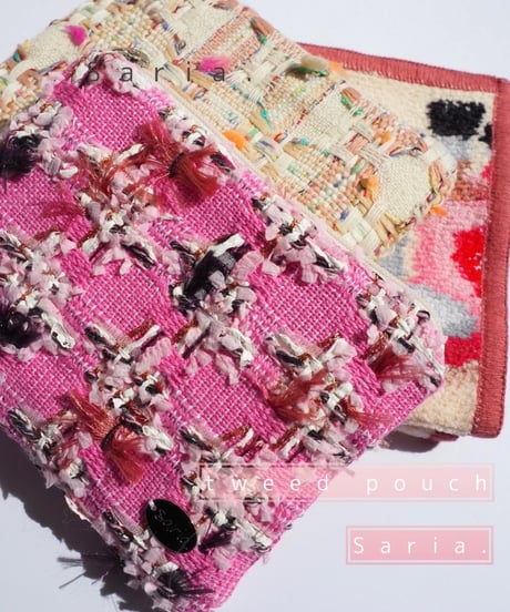 pink×white×purple couture（pouch）