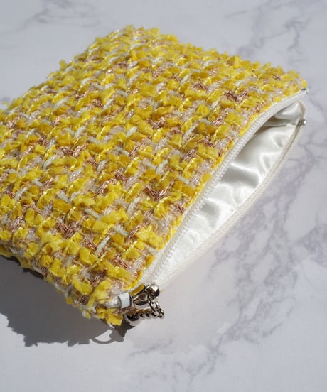 yellow×gold line（pouch）
