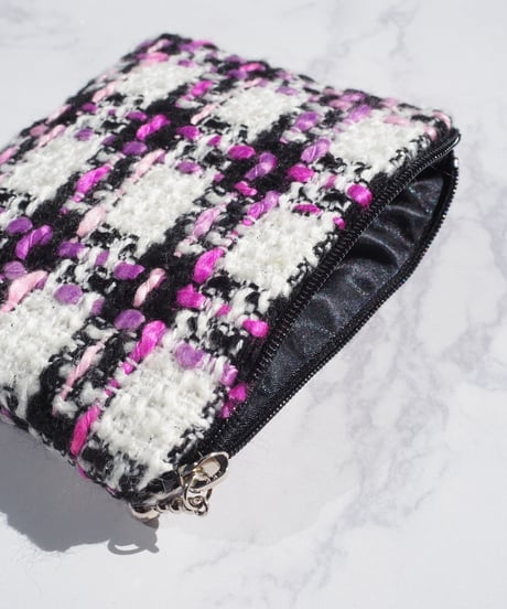 purple×white black（pouch)