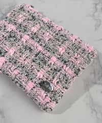 pink×black check（pouch）