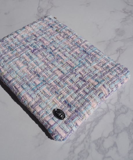 【M size】ice blue×lavender（pouch）
