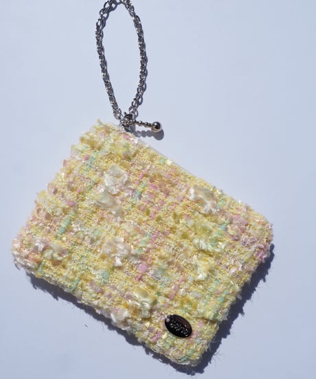 cotton candy yellow（charm pouch）