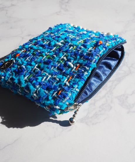 side pearl×blue white×mulch color（pouch）