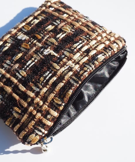 chocolat brown×gold（pouch）【silver charm】