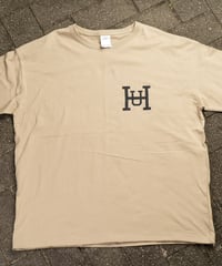 HSD Big silhouette T  Sand khaki