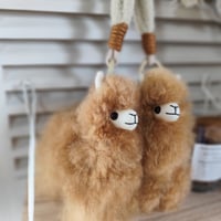 🥝Mサイズキウイキーチャーム(ポシェット付き) | Baby alpaca fuwari