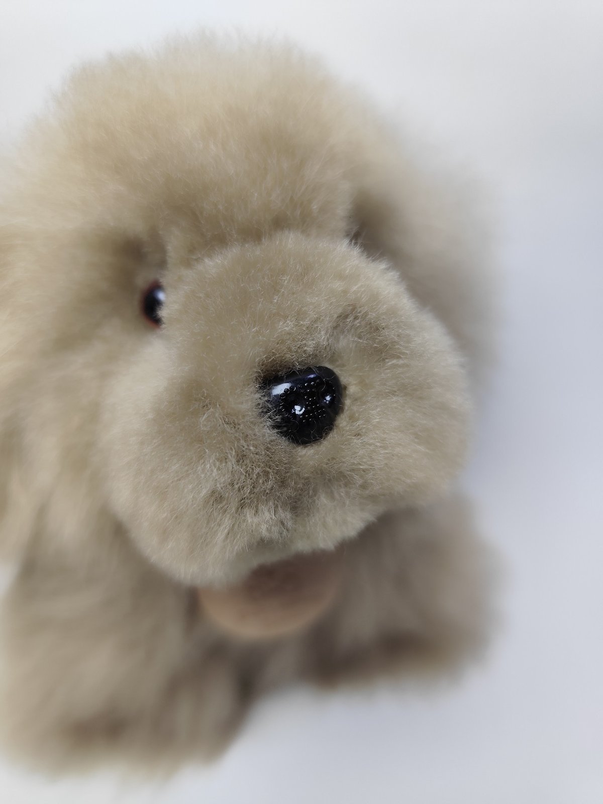 ベビーアルパカ毛ぬいぐるみ(プードル犬)