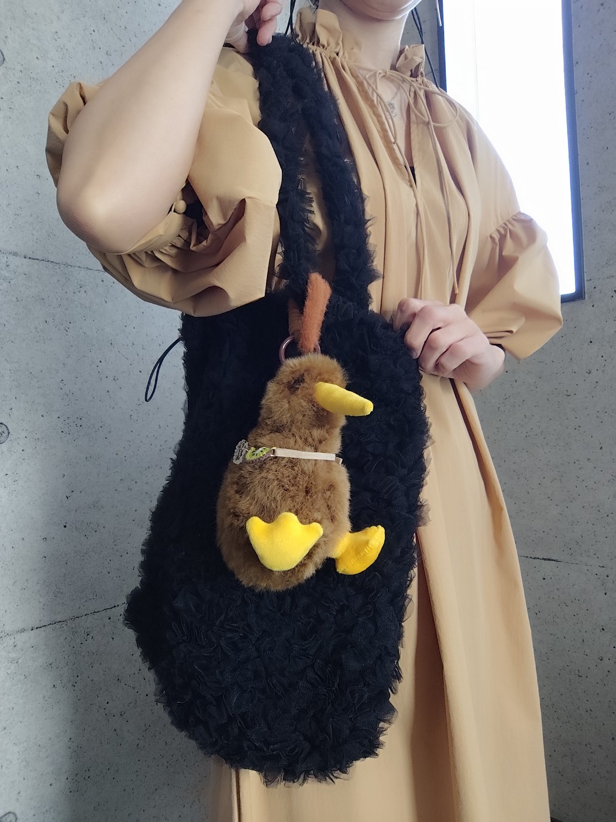 🥝Mサイズキウイキーチャーム(ポシェット付き) | Baby alpaca fuwari