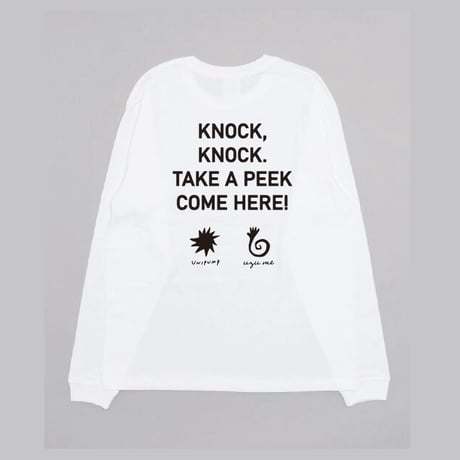 “KNOCK KNOCK” L/S T-shirt