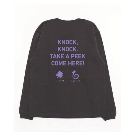 “KNOCK KNOCK” L/S T-shirt