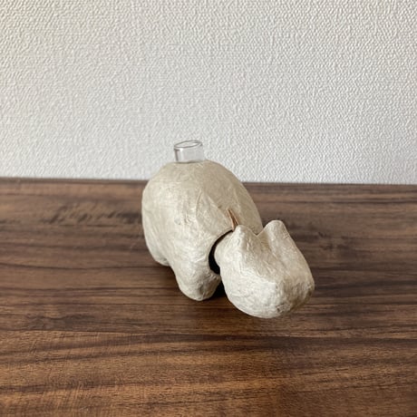 【受注販売】質感を楽しむ張り子の一輪挿し BEKOvase