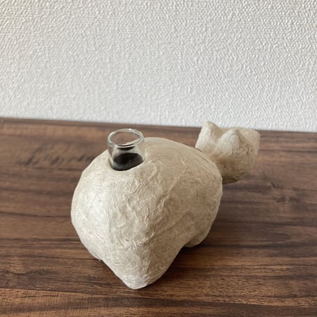 【受注販売】質感を楽しむ張り子の一輪挿し BEKOvase