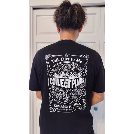 Tシャツ　”Talk Dirt To Me"　Black