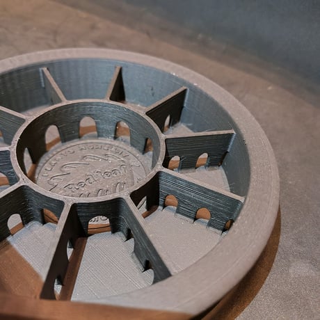 『Pulley』（プーリー）艶消し黒　3Dプリンター受け皿