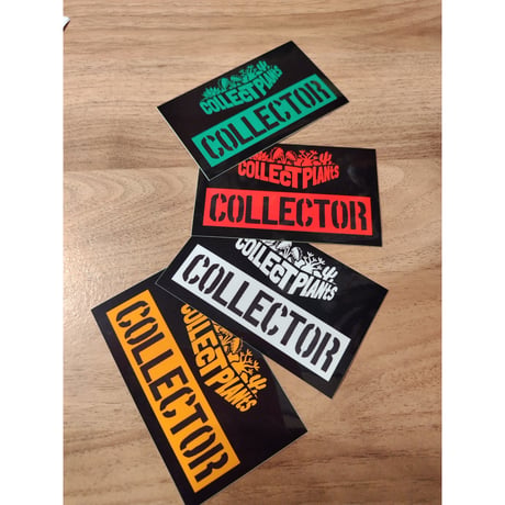 コレプラステッカー”COLLECTOR”　１５００円以上購入時のみ購入可　collect plants  のコピー