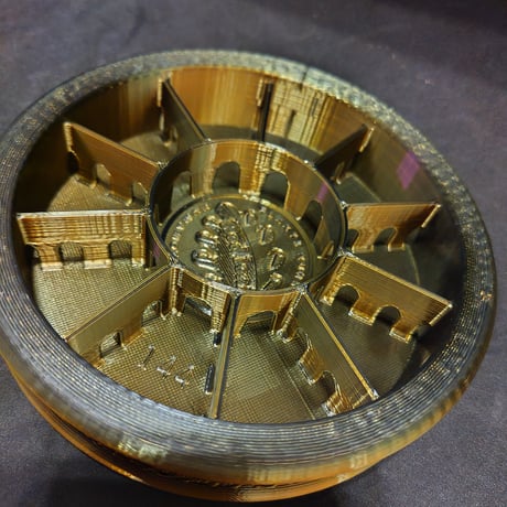 『Pulley』（プーリー）黒金　3Dプリンター受け皿