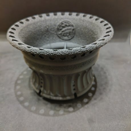 『Drilled』（ドリルド）艶消し黒　3Dプリンター鉢