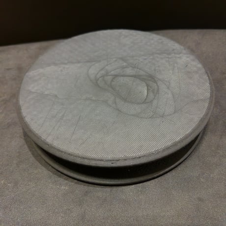 『Pulley』（プーリー）艶消し黒　3Dプリンター受け皿