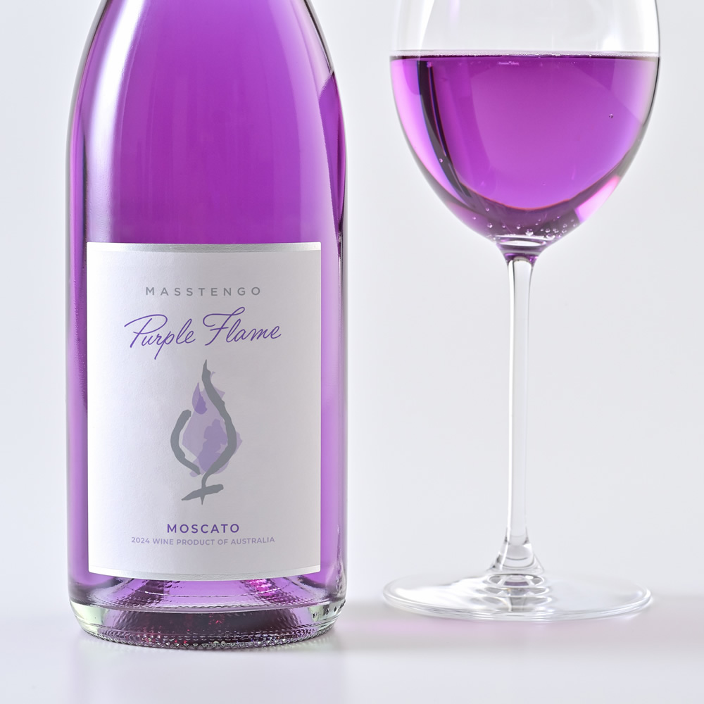 紫ワイン 甘口】パープルフレイム ボトルのみ Purple Flame 750ml Shiz