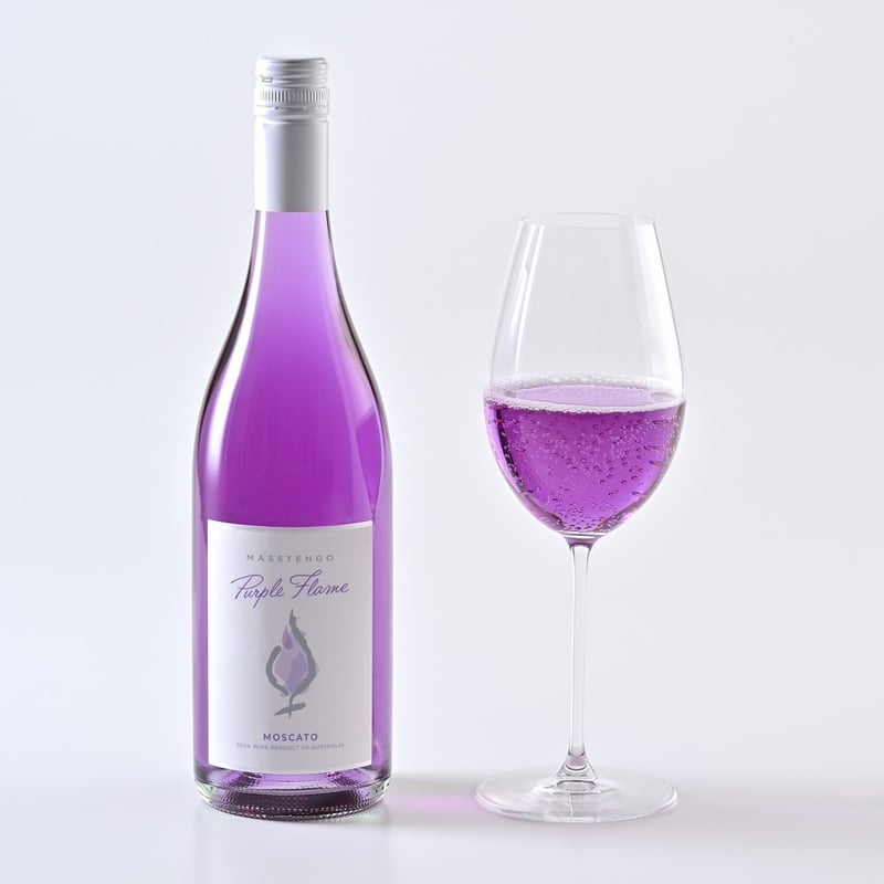 紫ワイン 甘口】パープルフレイム ボトルのみ Purple Flame 750ml Shiz