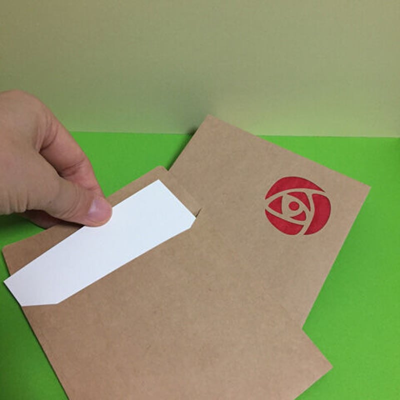 バラ】切り抜きマシカク封筒12cm＆カードset | 切り抜きマシカク