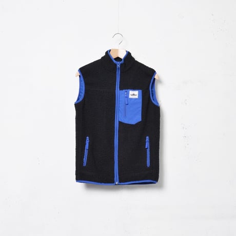 U.S. PEN FIELD Blu×Blk Fleece Vest