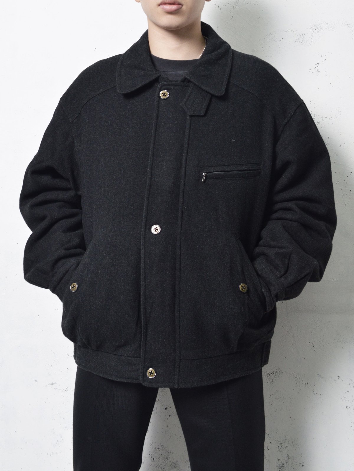 MEMBERS ONLY Wool Oversized Jacket | THE MOTEL