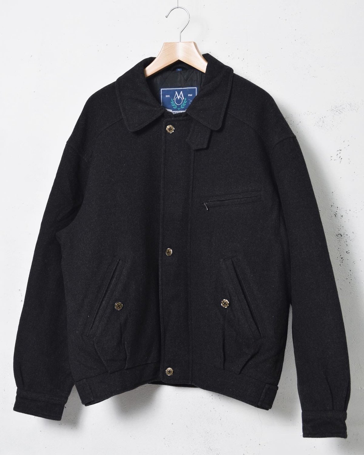 MEMBERS ONLY Wool Oversized Jacket | THE MOTEL