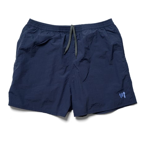川 nylon shorts / 紺