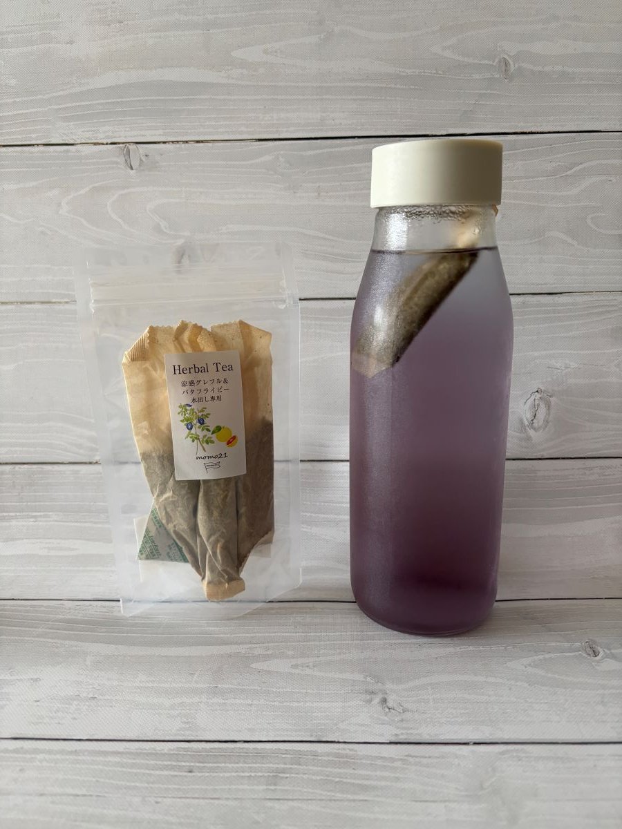 涼感グレフル＆バタフライピー 水出し専用 | momo21