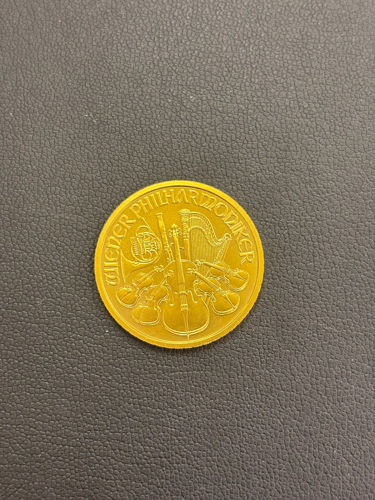 中古希少】ウィーン金貨ハーモニー(1/2オンス)【配送料込