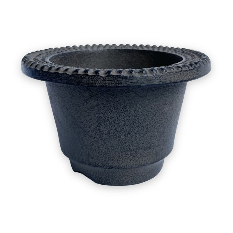 【南部鉄器】JIBLANT ジブラント 植木鉢 南部鉄鉢 ARARE 白金色 南部鉄鉢【ARARE】瓢子色 | JIBLANT