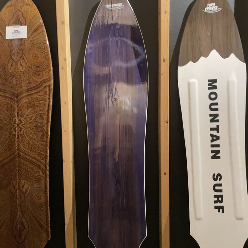 雪板130 完成品 紫ペイズリー リーシュ デッキテープ | TORO CRUISER STORE