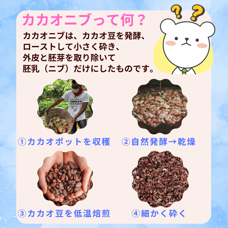 幻のカカオ』クリオロ100％ ホワイトカカオニブ/100g | JOESTORE