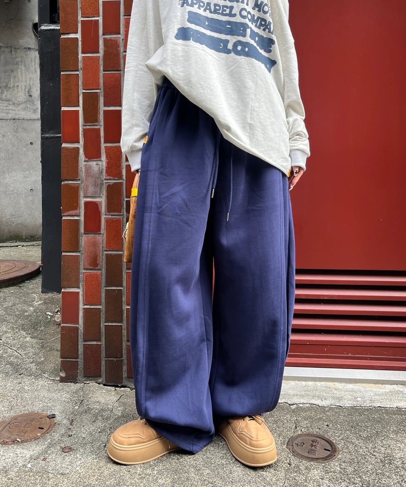 ポンチルーズシルエットPT｢ちょっとだぼっとさん｣#Ri0862 | Miney