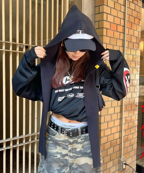 Mineyオリジナル★mobile orderスタジャン★ブラック×ベージュ Mineyオリジナル☆mobile orderスタジャン☆ブラック×ベージュ Miney