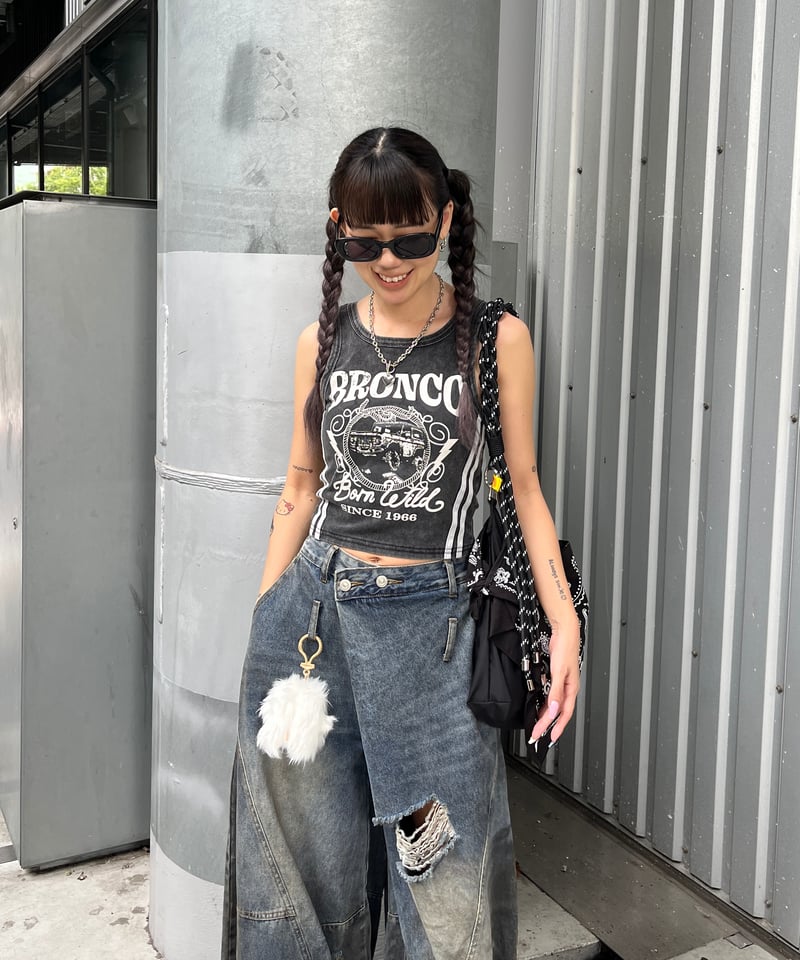 新品　ディーゼル　タンクトップ　L　Ａ10508　ヴィンテージ ロゴ 古着 90s USA製 HARLEY DAVIDSON × ZZ Top 「Two American