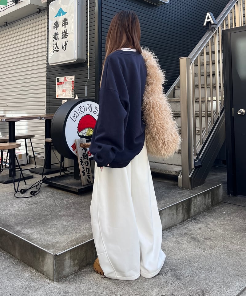 ぽっちゃんページ ルーズシルエットポンチPT｢ちょっとたぼっとさん2｣#Ri0886 | Miney