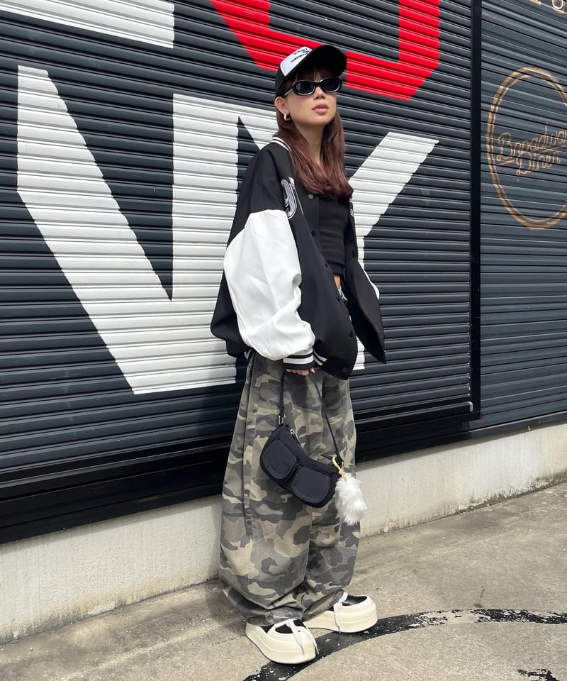 l.c.y × Kingston Mines ブルース刺繍スタジャン Whitesville