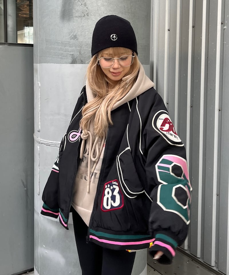 novelbright オーバーサイズフーディ　Mサイズ Novelbrightフーディ(Mサイズ) Novelbright オーバーサイズ