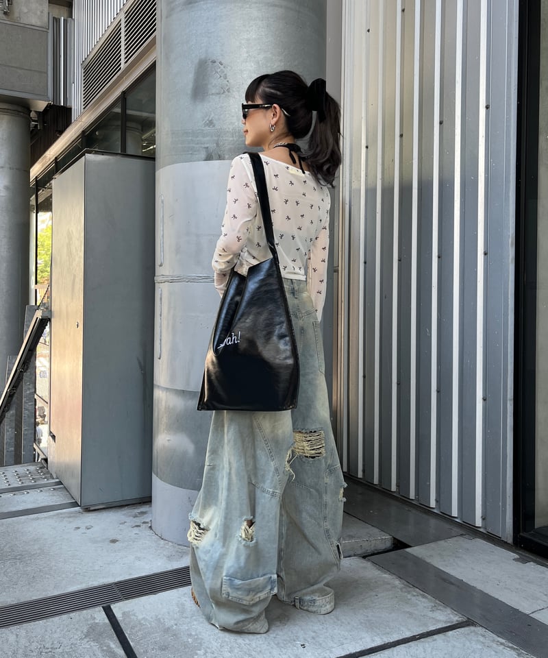 フェイクレザートートバッグ｢ビビカワ｣#Ri0827 | Miney