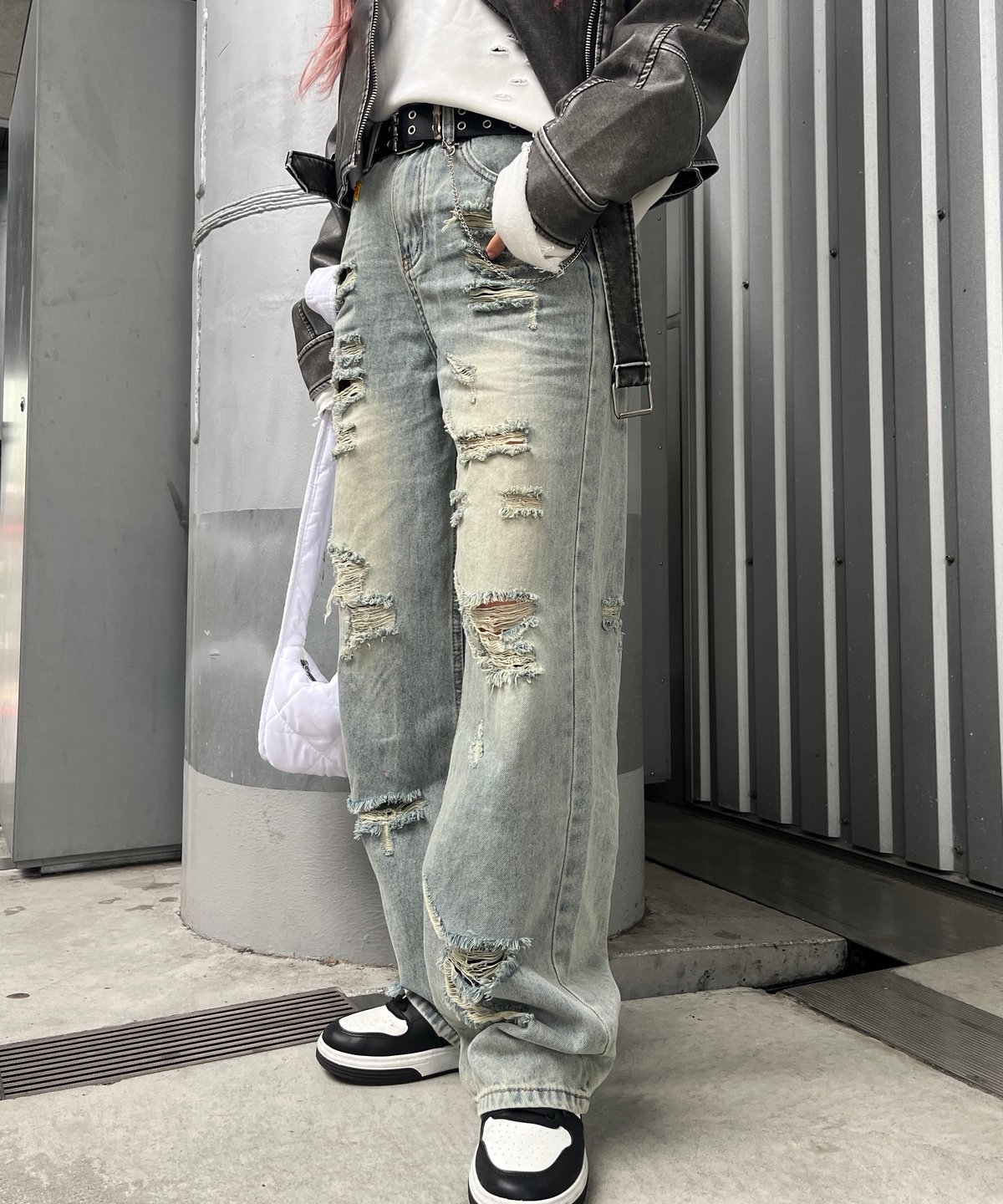 DENIMダメージPT｢CRASH｣#Ri0451 | Miney