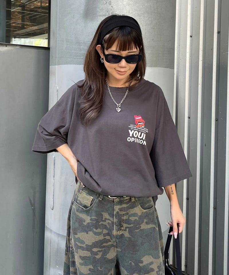 オーバーサイズT「チキンパーティー」 #Ri0816 | Miney オーバーサイズT「チキンパーティー」 #Ri0816 | Miney